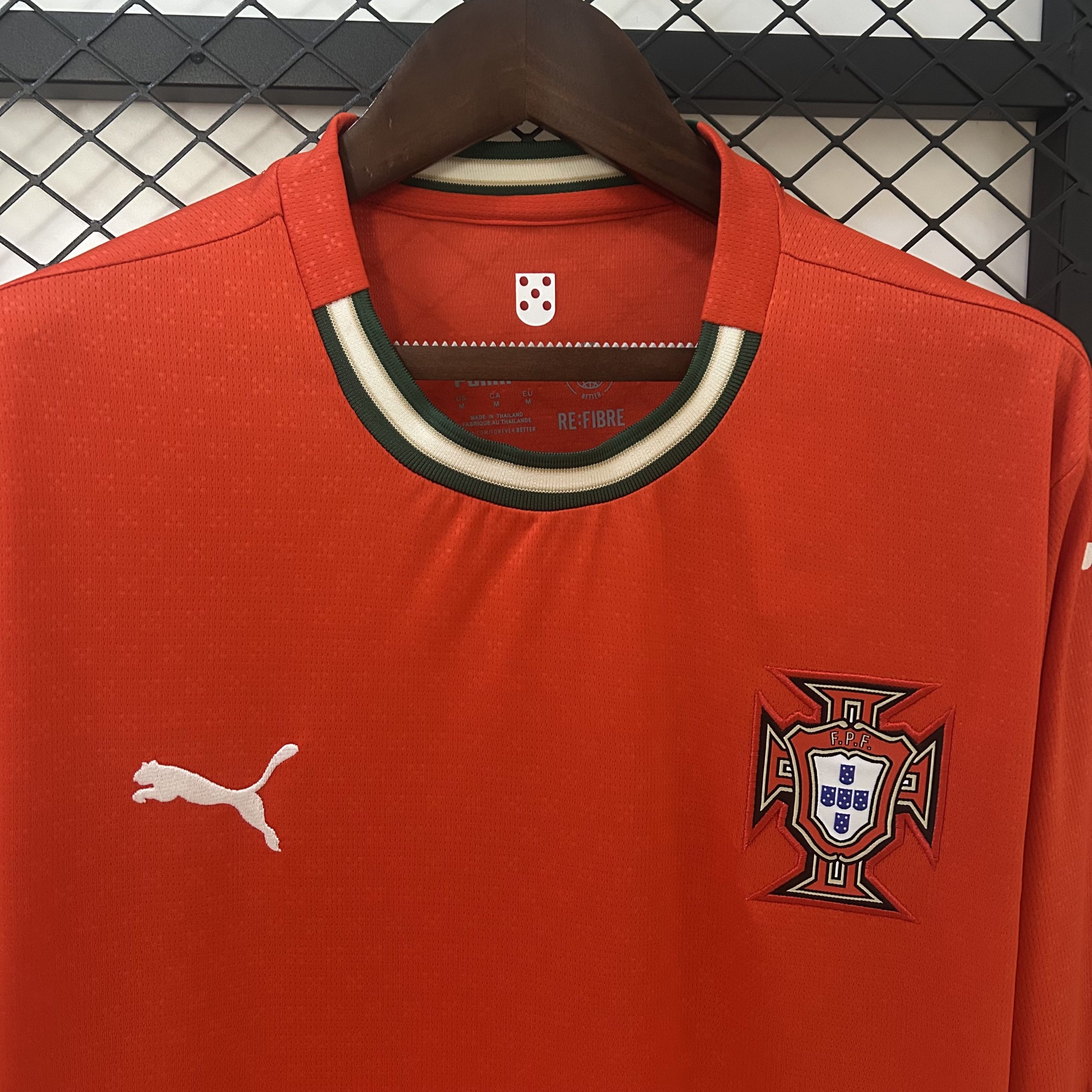 Portugal 2025 Home Jersey (Fan Version, Long Sleeve) - Image 5
