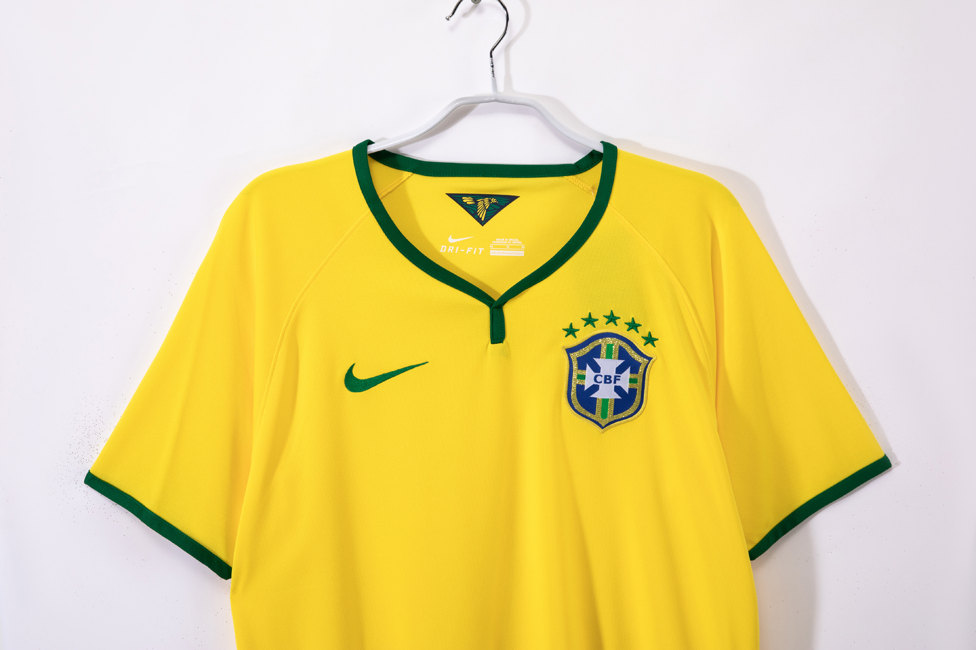 Brazil 2014 World Cup Home Retro Jersey (Fan Version) - Image 5