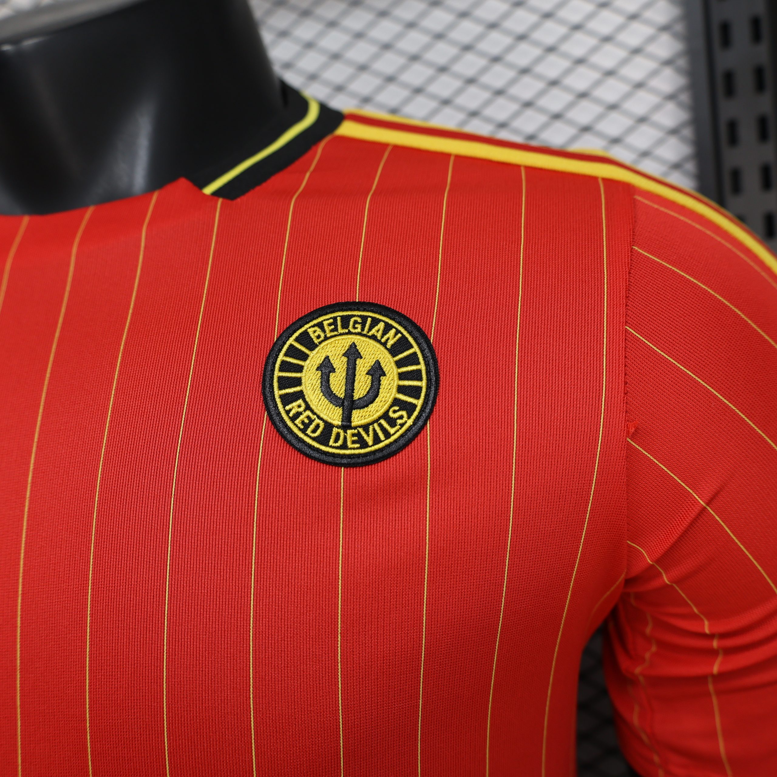 2026/27 Belgium Retro Casual Jersey Player Version - Image 5