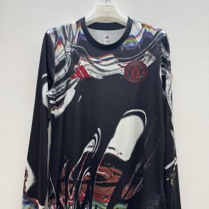 2026/27 Manchester United Pre-Match Jersey Fan Version Long Sleeve