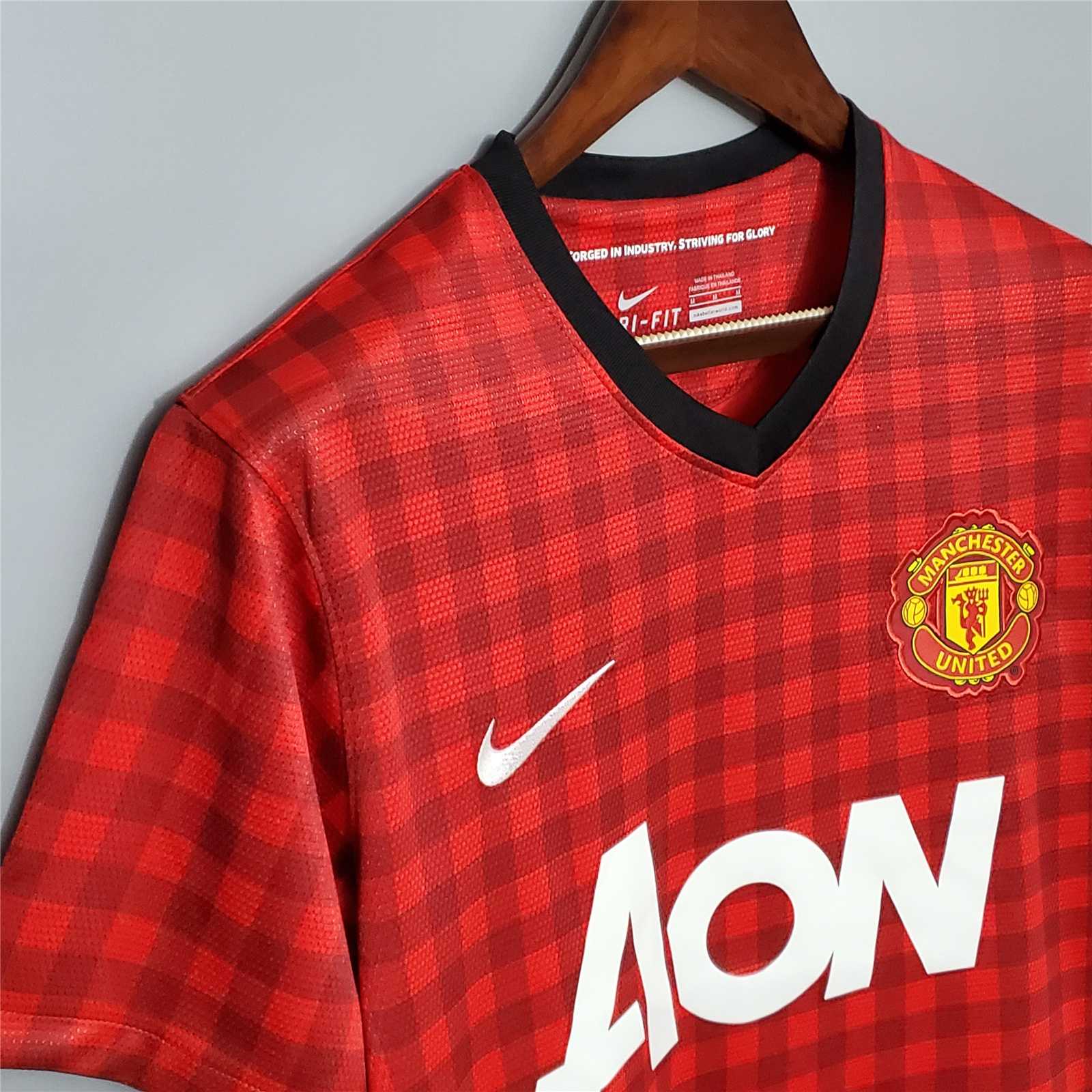 Manchester United 2012/13 Home Retro Jersey - Image 5