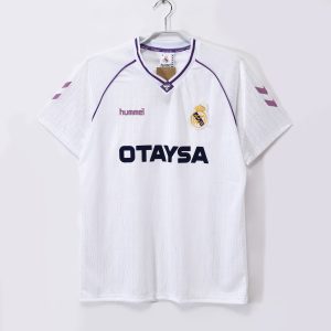 Real Madrid 1990/92 Home Retro Jersey (Fan Version)