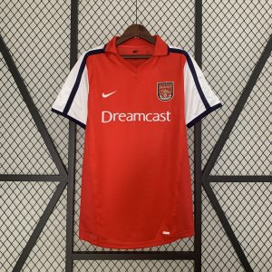 Arsenal 2001/02 Home Retro Jersey (Fan Version)