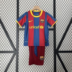 Barcelona 2010/11 Home Kids Kit