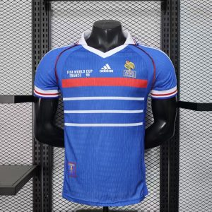 France 1998 World Cup Home Retro Jersey (Player Version)