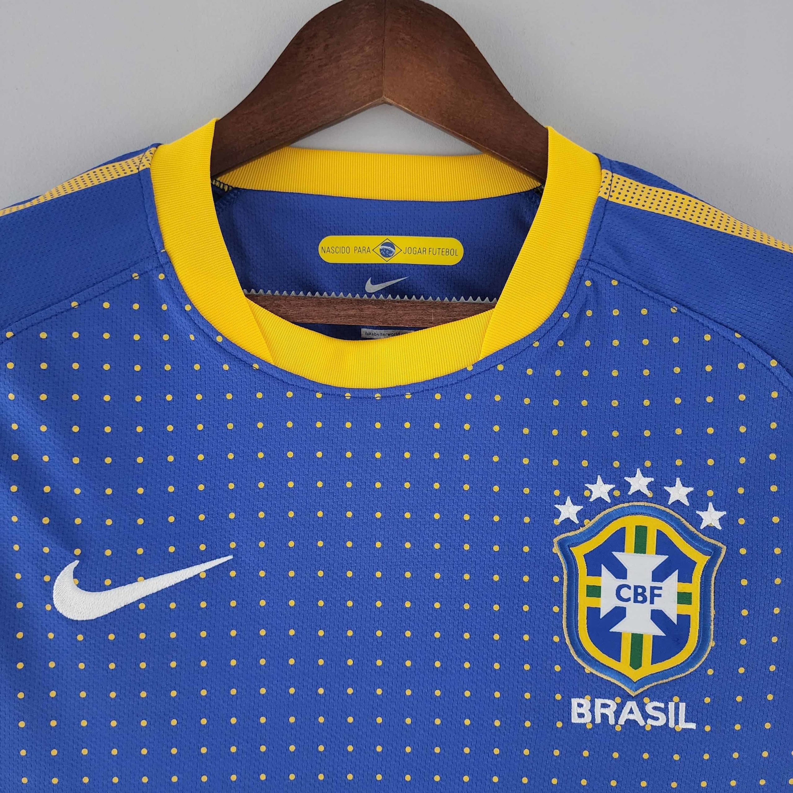 Brazil 2010 World Cup Away Retro Jersey (Fan Version) - Image 5