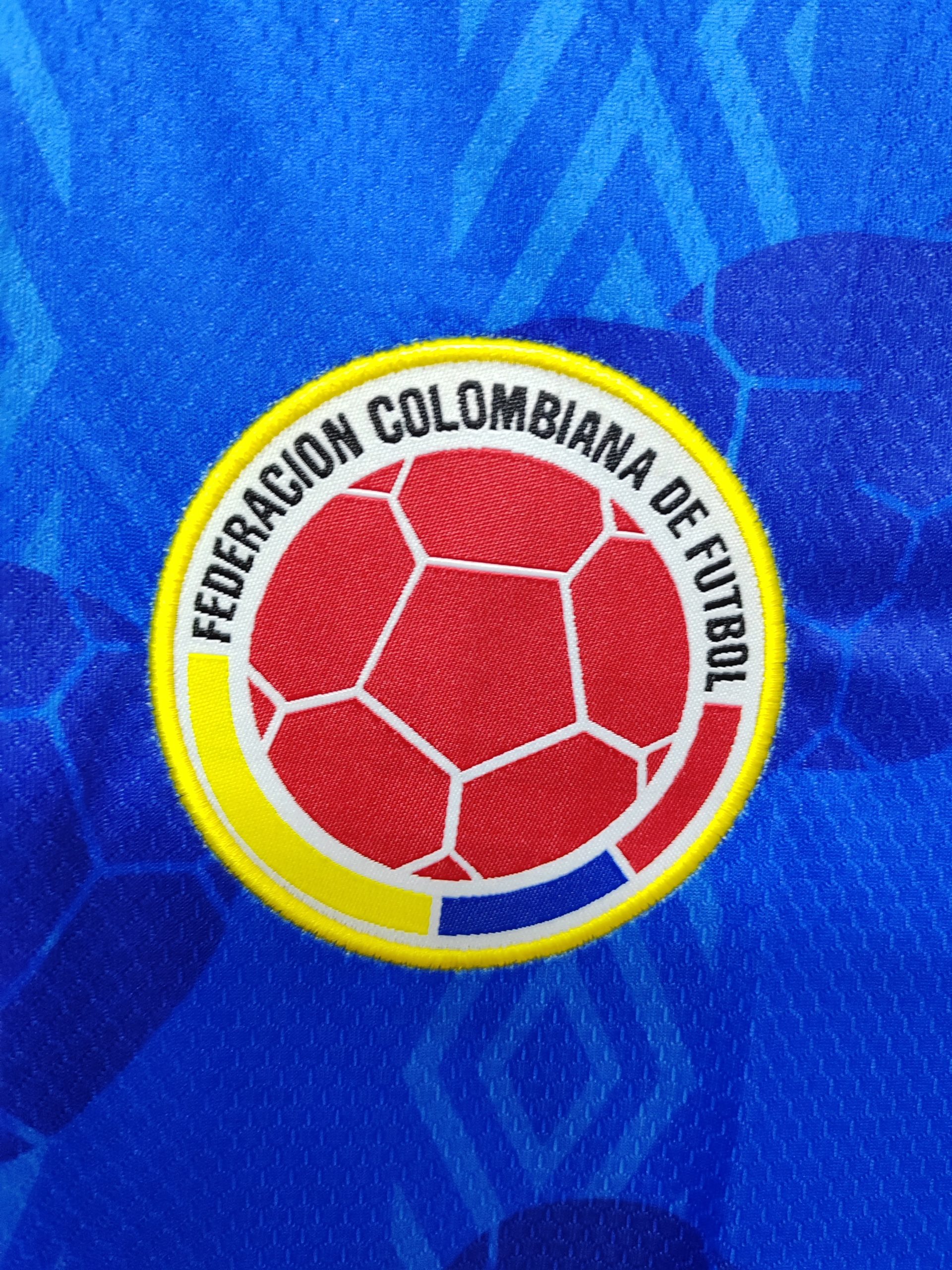 Colombia 1994 World Cup Away Retro Jersey (Fan Version) - Image 5