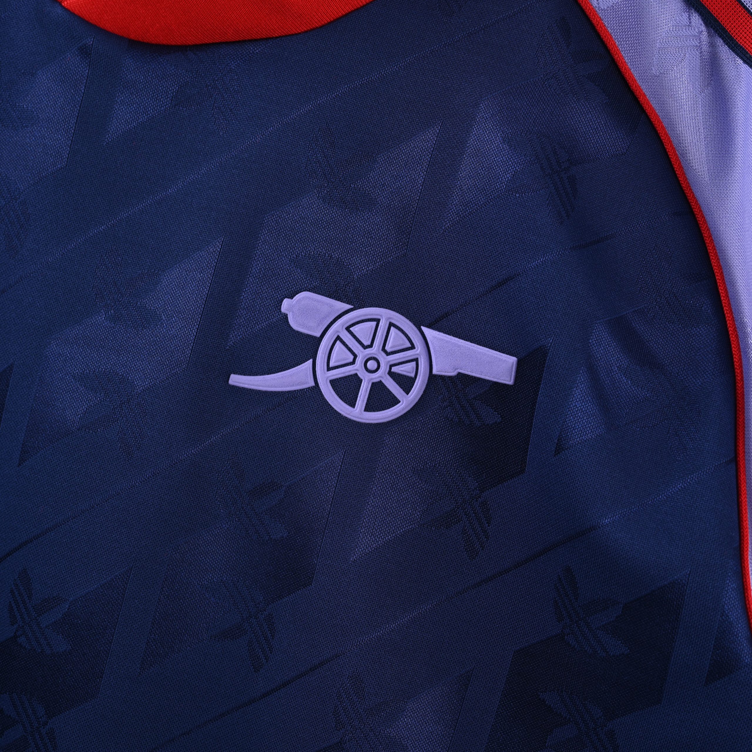 Arsenal 2024/25 Retro Jersey (Fan Version, Long Sleeve) - Image 2