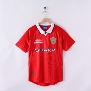 Manchester United 1999/00 Champions League Home Retro Jersey (Fan Version)