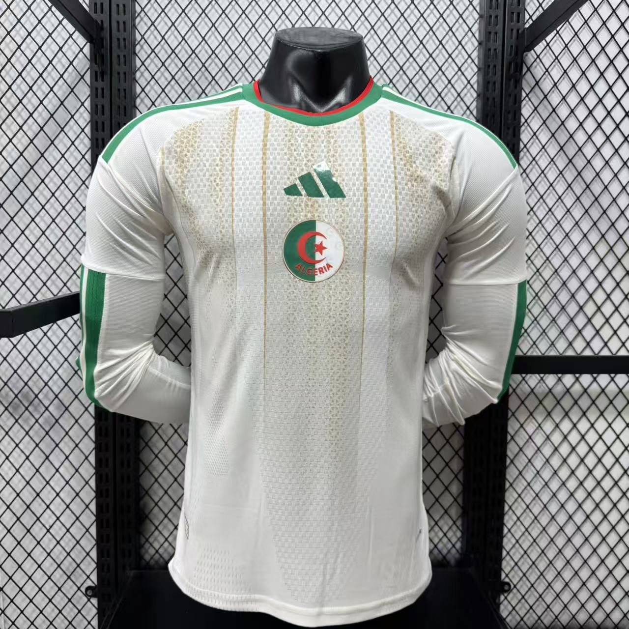 Algeria 2026 World Cup Home Jersey (Player Version, Long Sleeve)