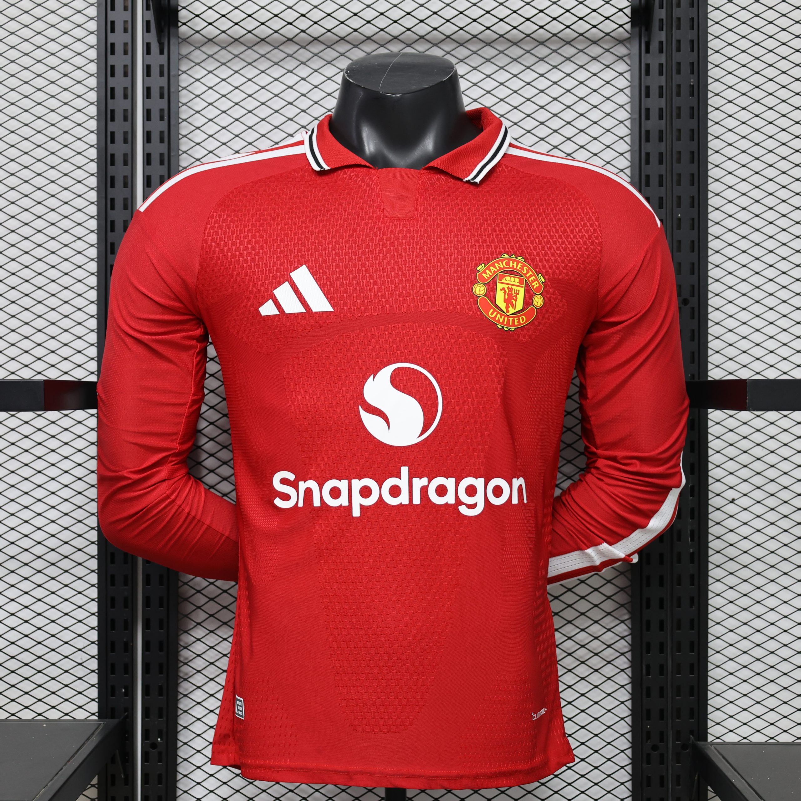 Manchester United 2026/27 Home Jersey (Player Version, Long Sleeve)