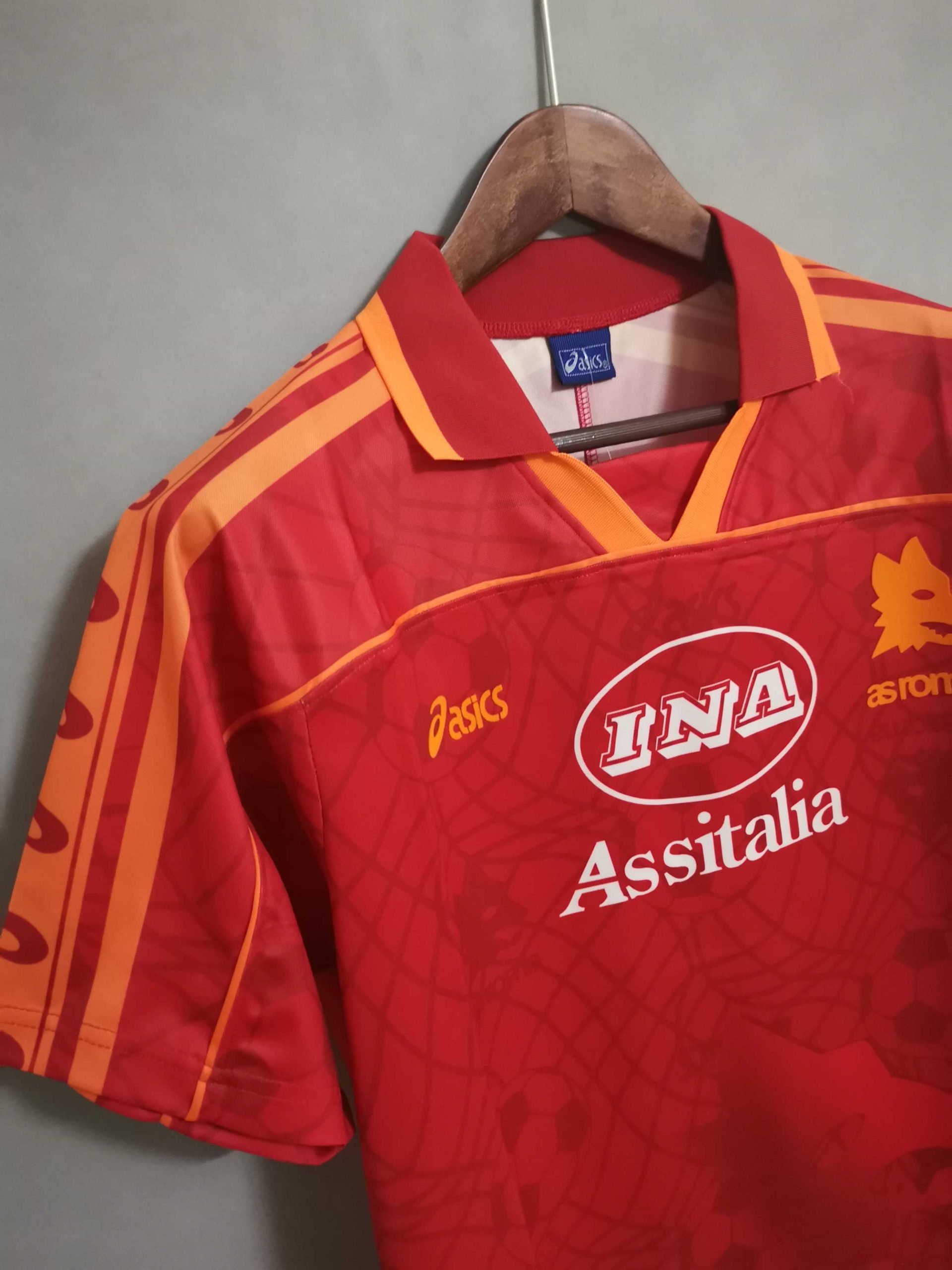 Roma 1995/96 Home Retro Jersey (Fan Version) - Image 2