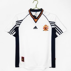 Spain 1998 World Cup Away Retro Jersey (Fan Version)