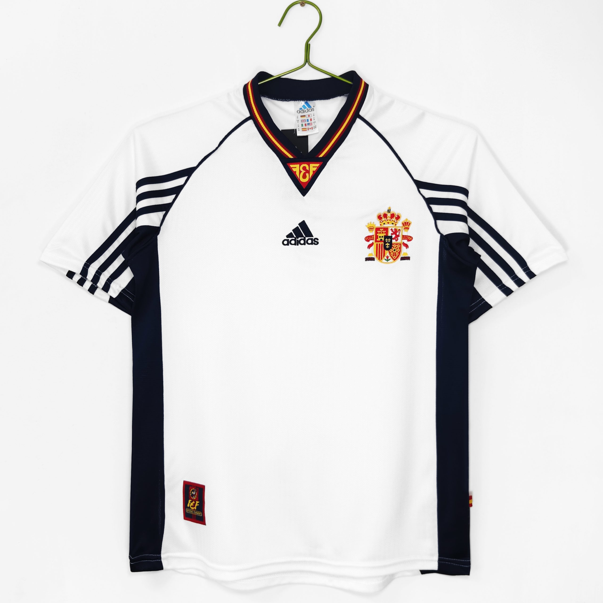 Spain 1998 World Cup Away Retro Jersey (Fan Version)