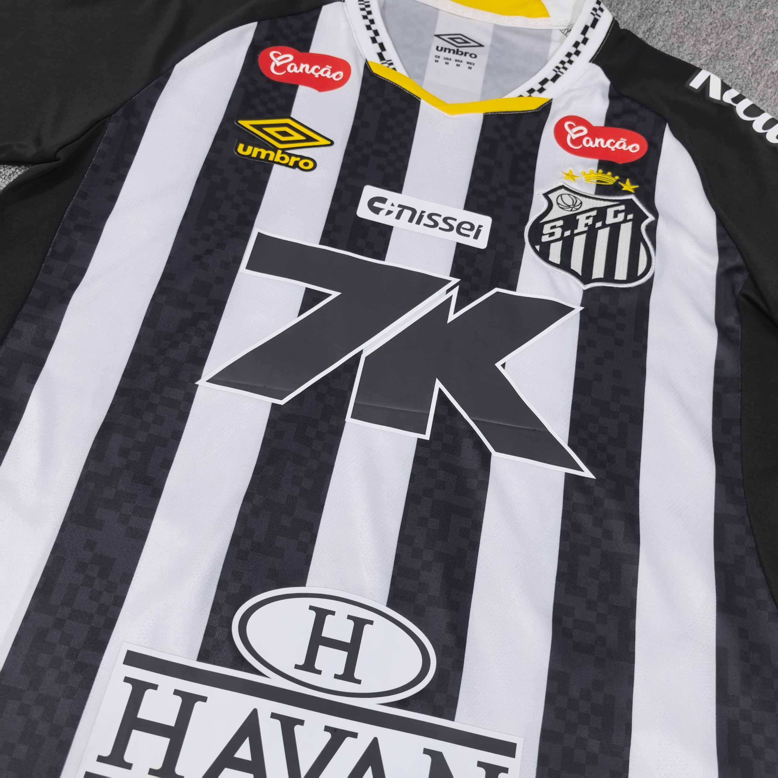 2025/26 Santos FC Away Jersey with All Sponsors - Image 4