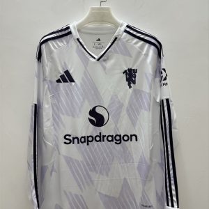 Manchester United 2025/26 Away Jersey (Fan Version, Long Sleeve)