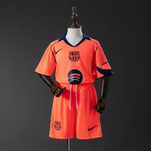 Barcelona 2025/26 Third Kids Kit