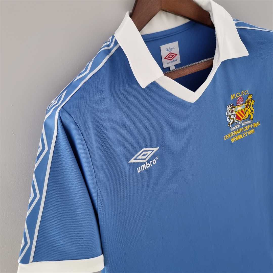 Manchester City 1981/82 Home Retro Jersey (Fan Version) - Image 5