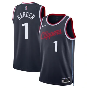 Los Angeles Clippers James Harden #1 Navy Swingman Jersey - Icon Edition