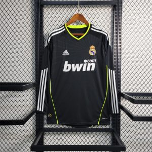 Real Madrid 2010/11 Away Retro Jersey (Fan Version, Long Sleeve)