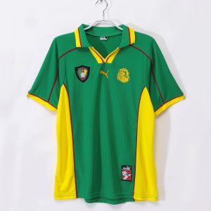 Cameroon 1998/99 Home Retro Jersey (Fan Version)