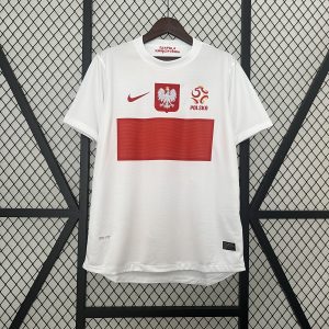 Poland 2012 Euro Home Retro Jersey (Fan Version)