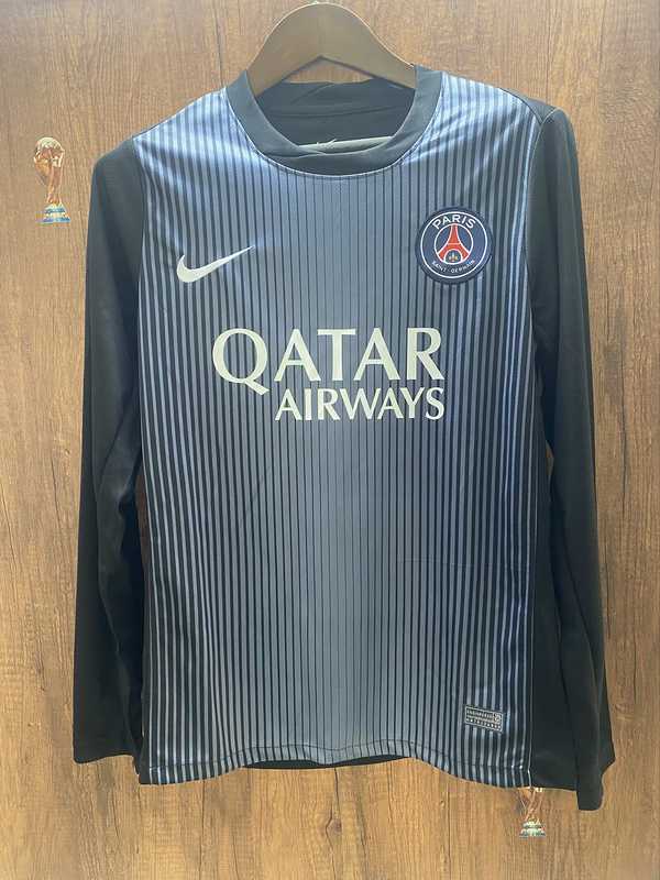 2025/26 PSG Goalkeeper Jersey Fan Version Long Sleeve - Image 3