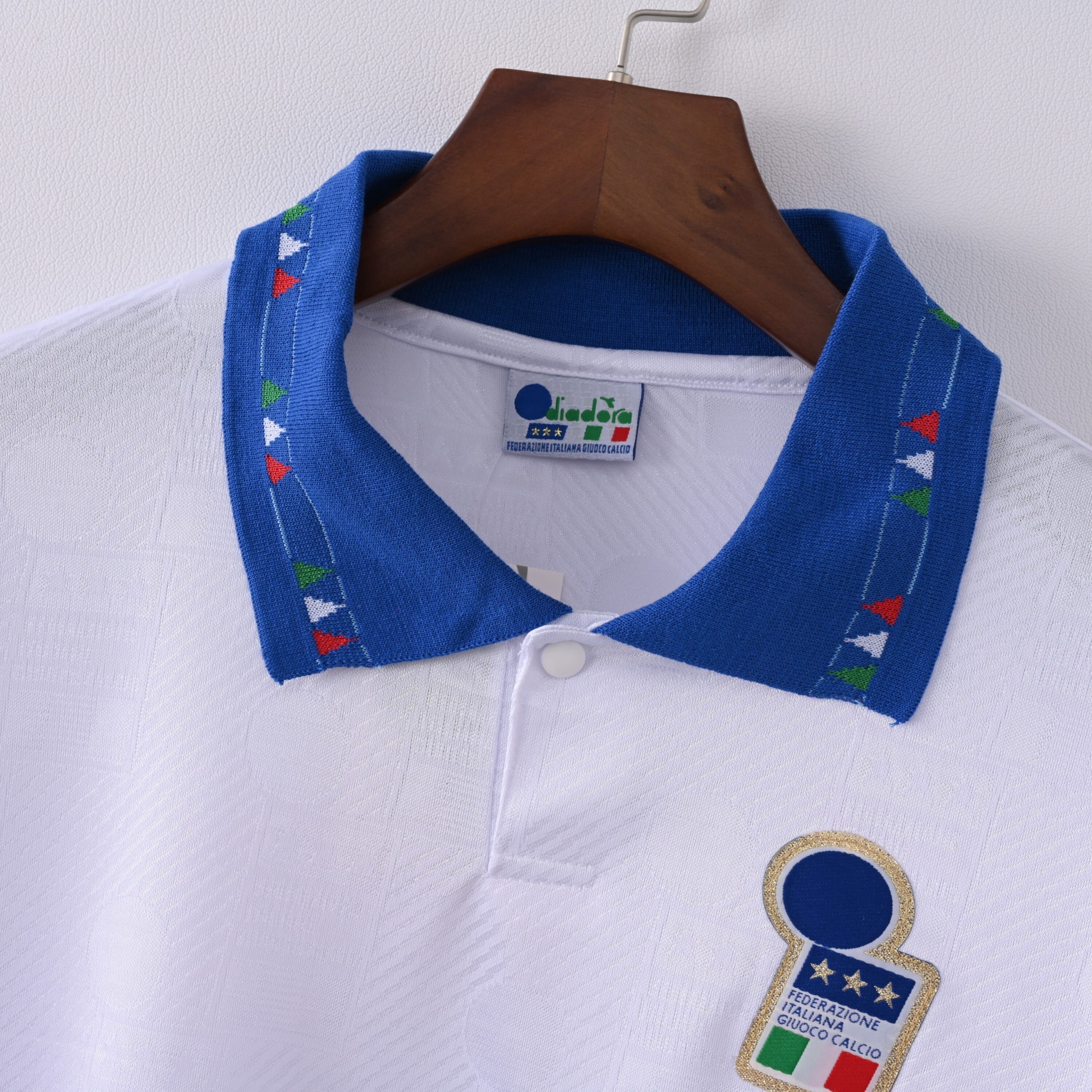 Italy 1994 World Cup Away Retro Jersey - Image 4