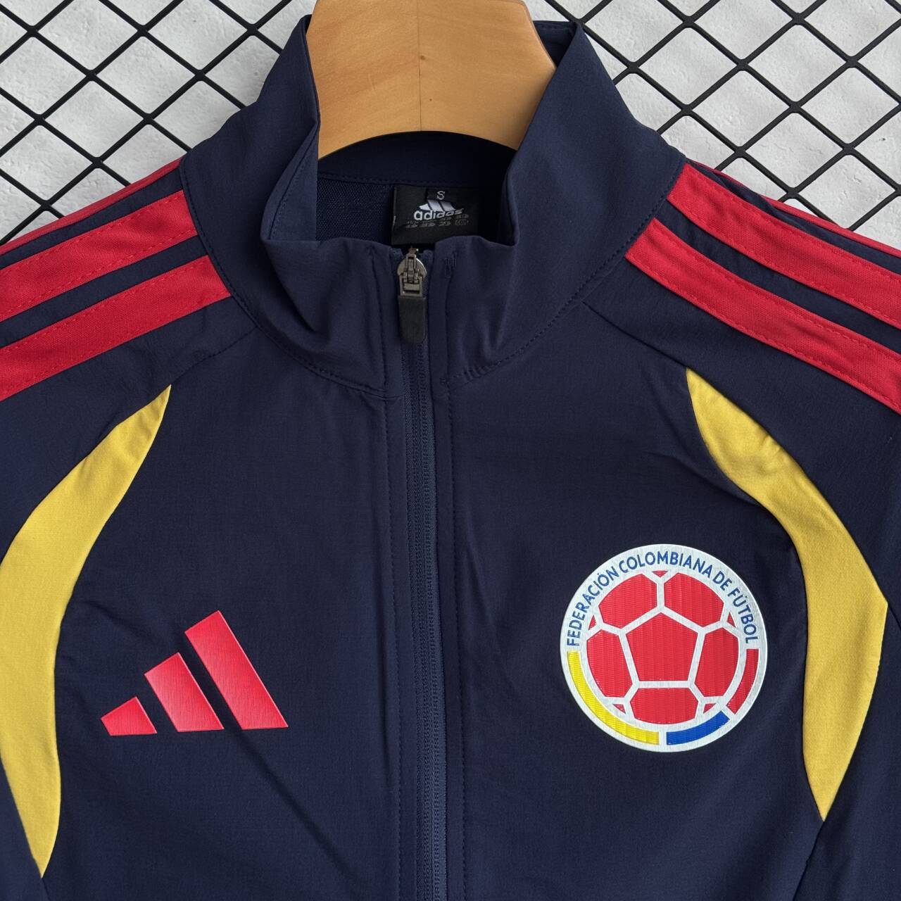 2026 Colombia World Cup Full Zip Windbreaker Coat Set - Image 3