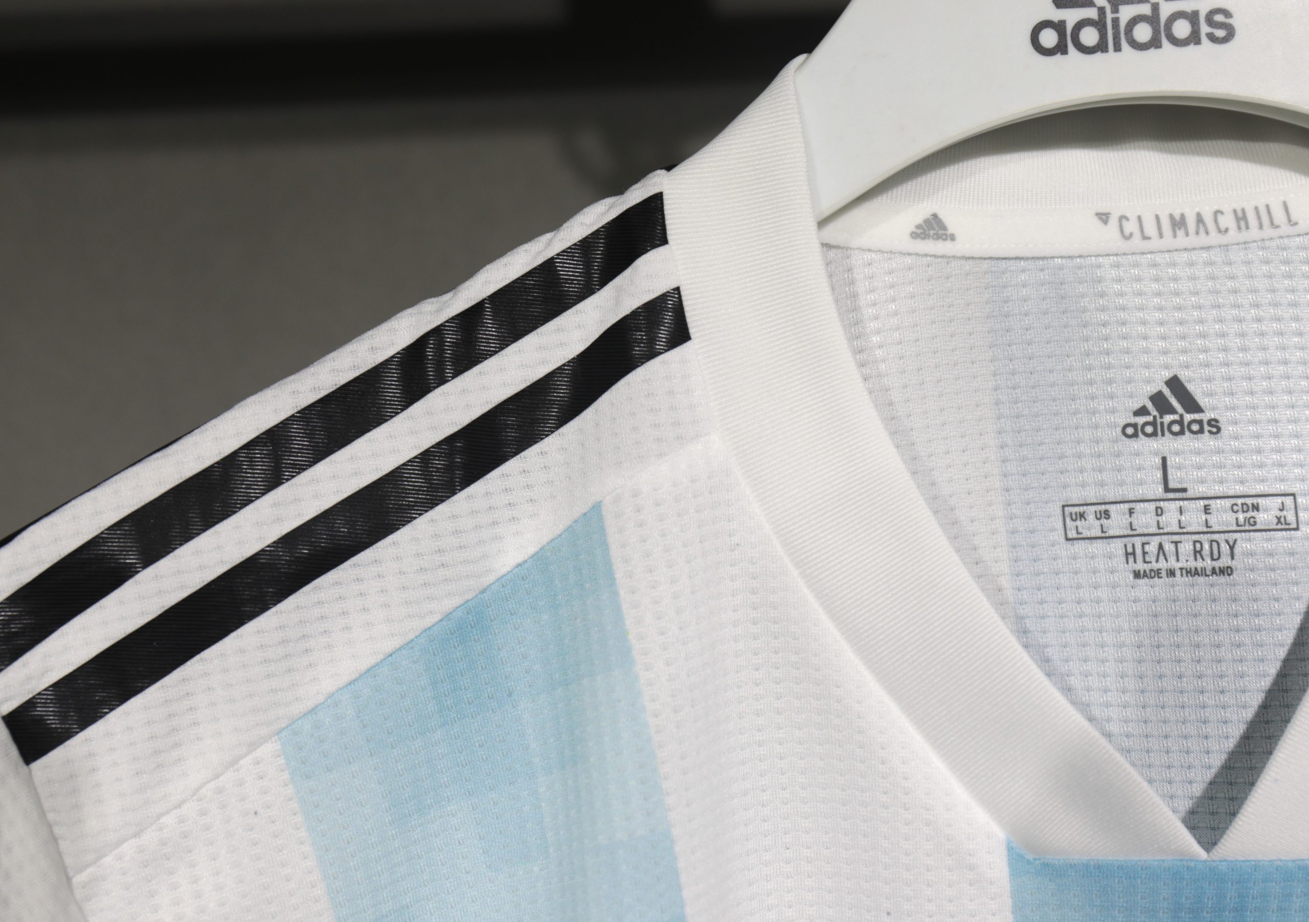 Argentina 2018 World Cup Home Retro Jersey (Player Version) - Image 4