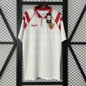 Sevilla 1992/93 Home Retro Jersey (Fan Version)