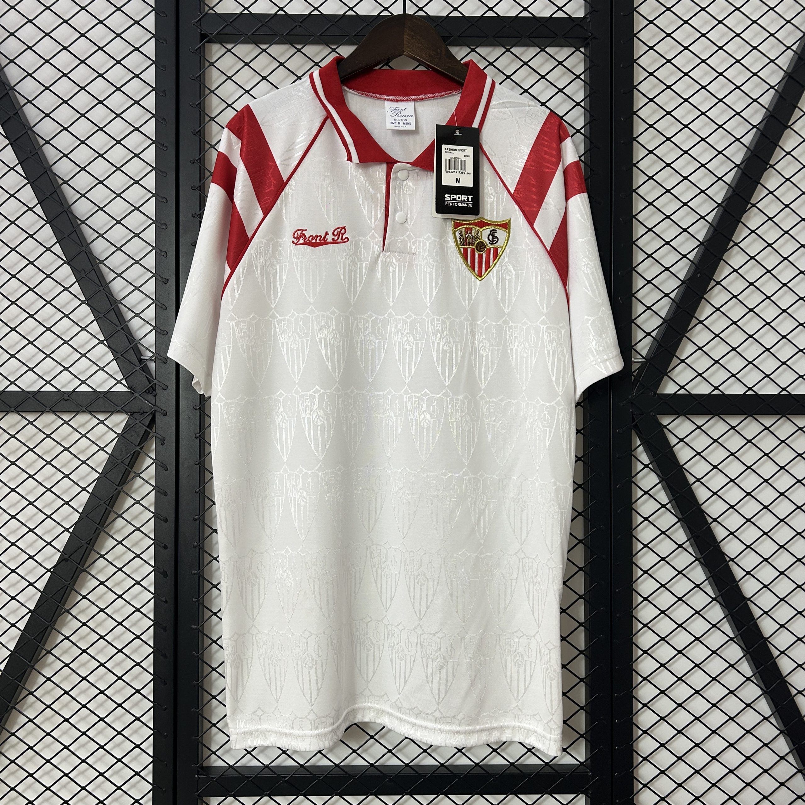 Sevilla 1992/93 Home Retro Jersey (Fan Version)