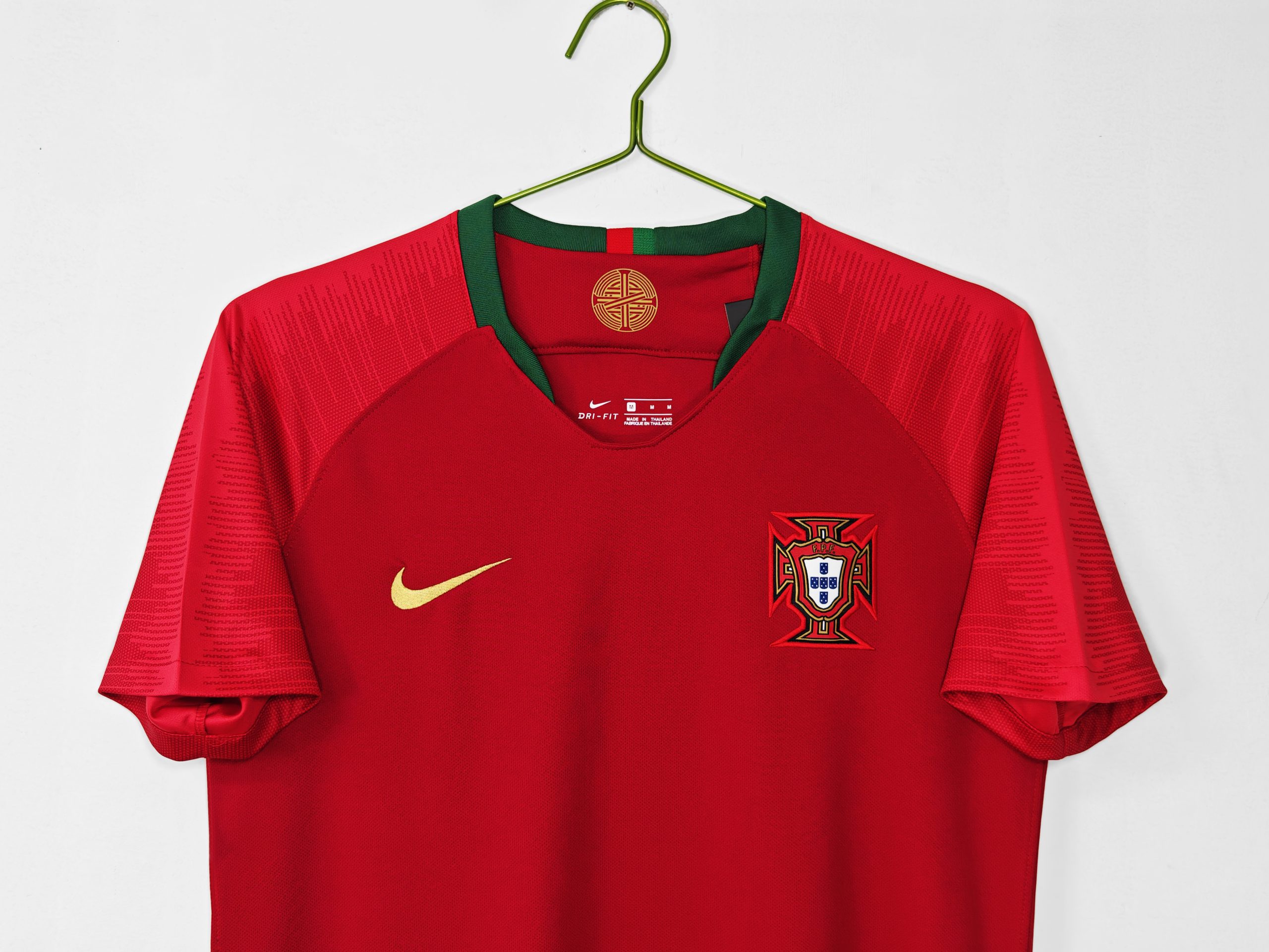 Portugal 2018 World Cup Home Retro Jersey (Fan Version) - Image 3