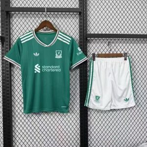 Liverpool 2025/26 Third Kids Kit