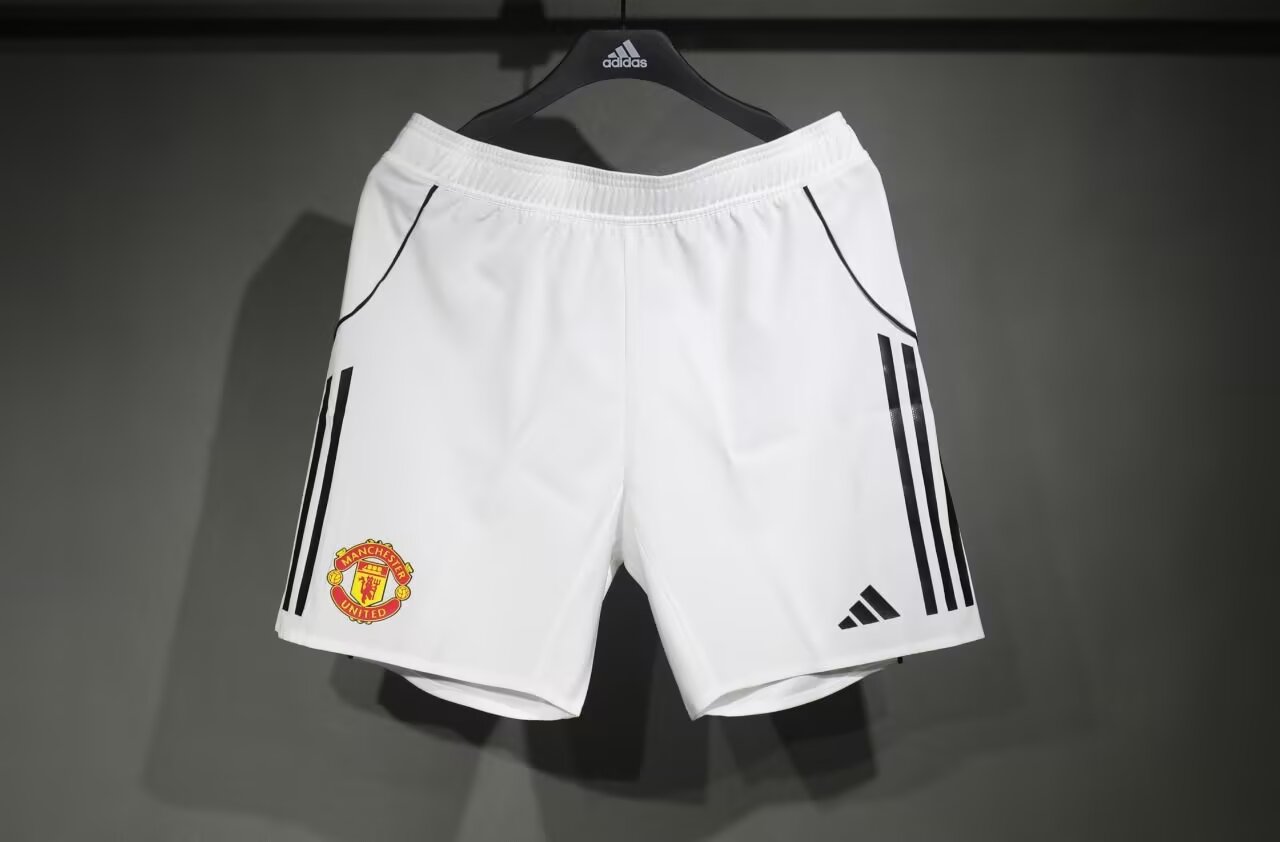Manchester United 2025/26 Home Shorts (Player Version)