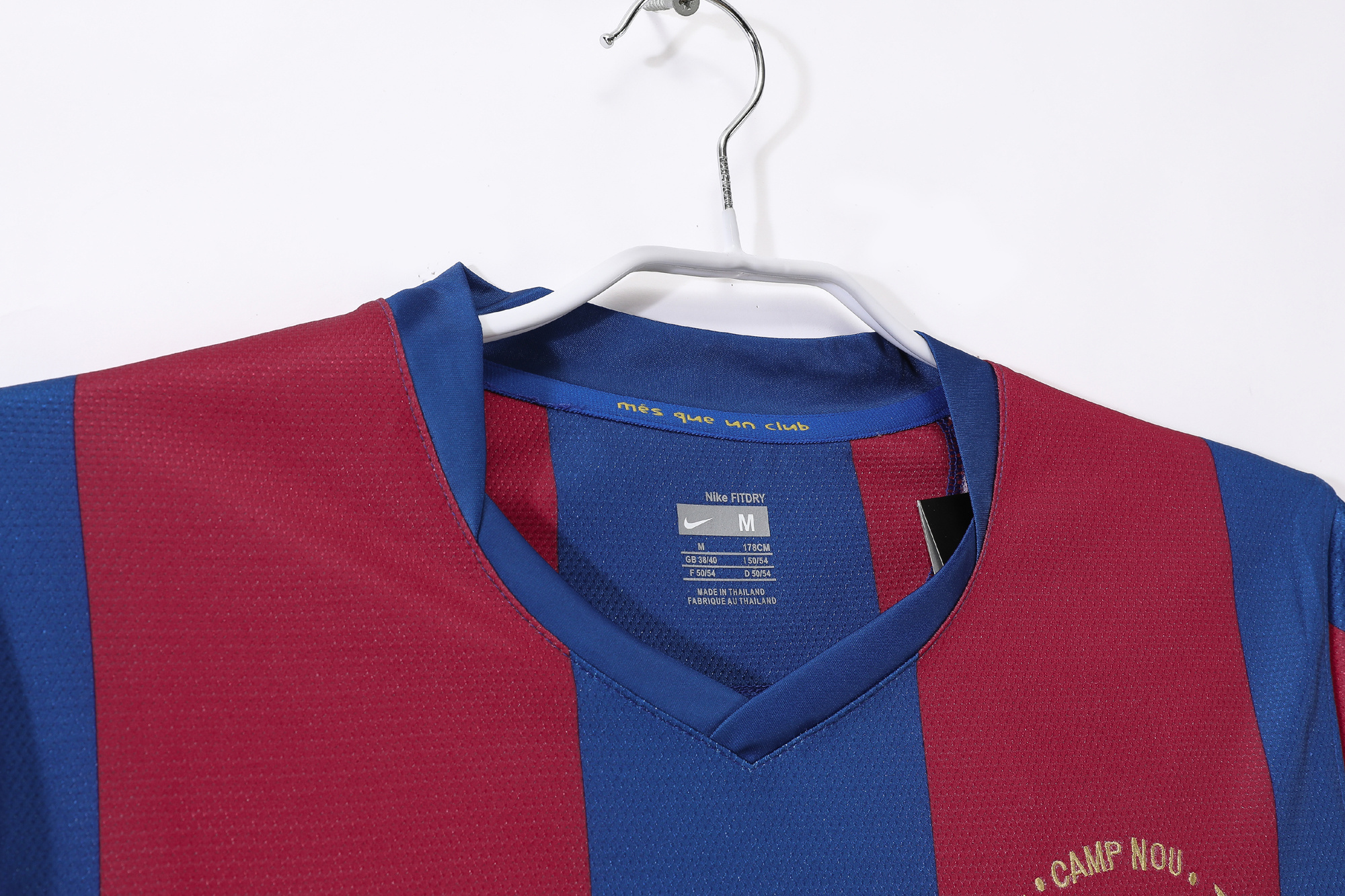 Barcelona 2007/08 Home Retro Jersey - Image 3
