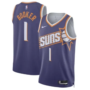 Phoenix Suns Devin Booker #1 Purple Swingman Jersey 2025/ - Icon Edition