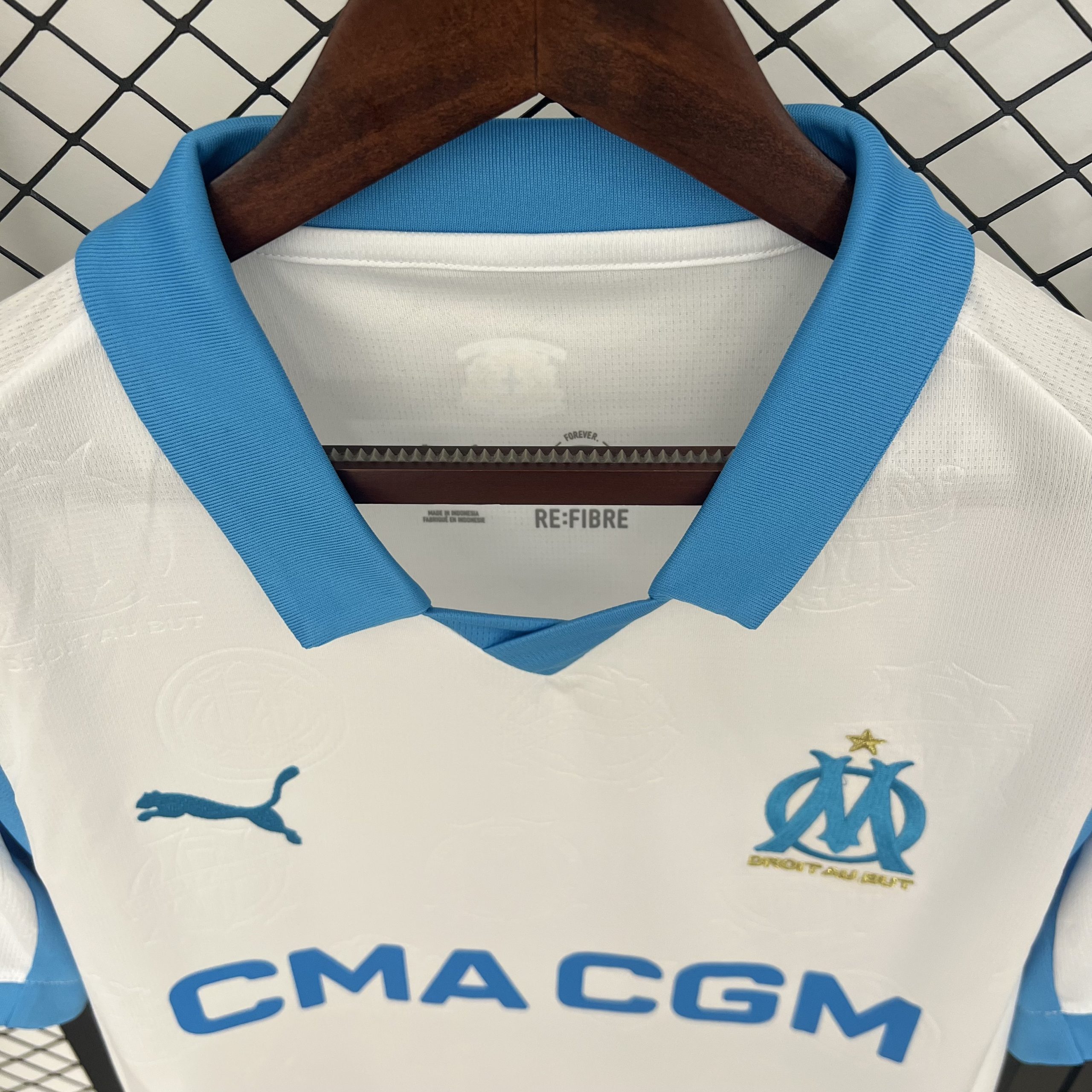 Olympique Marseille 2025/26 Home Jersey (Fan Version) - Image 5