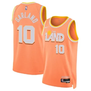 Cleveland Cavaliers Darius Garland #10 Orange Swingman Jersey 2025/26 - City Edition