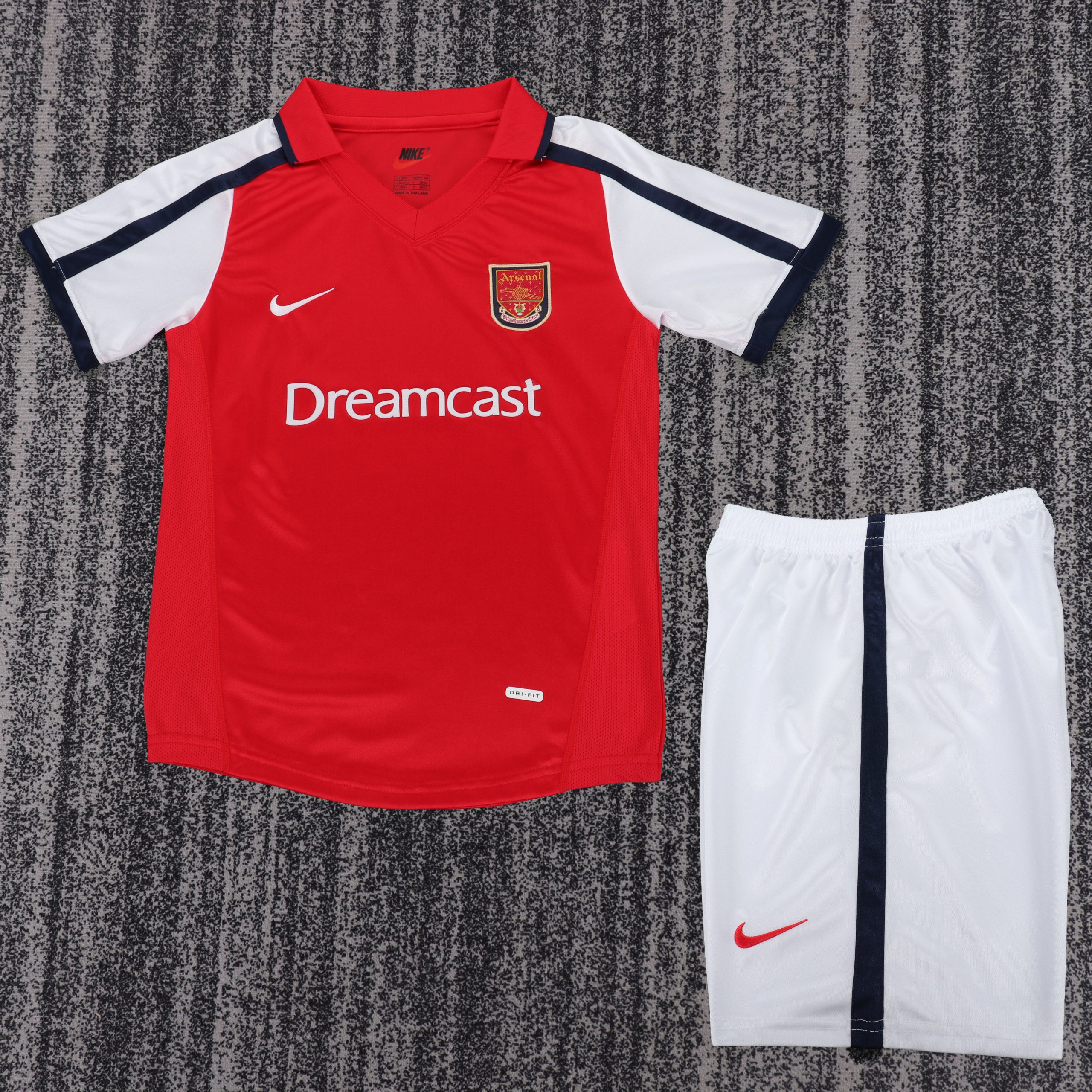 Arsenal 2001/02 Home Kids Kit