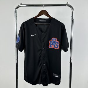 2025/26 PSG Baseball Uniform Black Jersey Fan Version