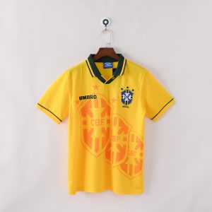 Brazil 1994 World Cup Home Retro Jersey (Fan Version)