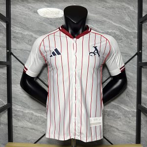 2025/26 Arsenal Baseball Jersey Fan Version