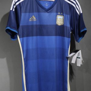 Argentina 2014 World Cup Away Retro Jersey (Player Version)