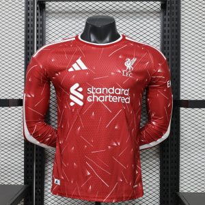 Liverpool 2026/27 Home Jersey (Player Version, Long Sleeve)