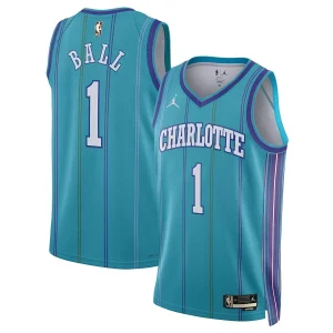 Charlotte Hornets LaMelo Ball #1 Teal Swingman Jersey - Classic Edition