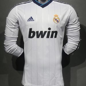 Real Madrid 2012/13 Home Retro Jersey (Player Version, Long Sleeve)