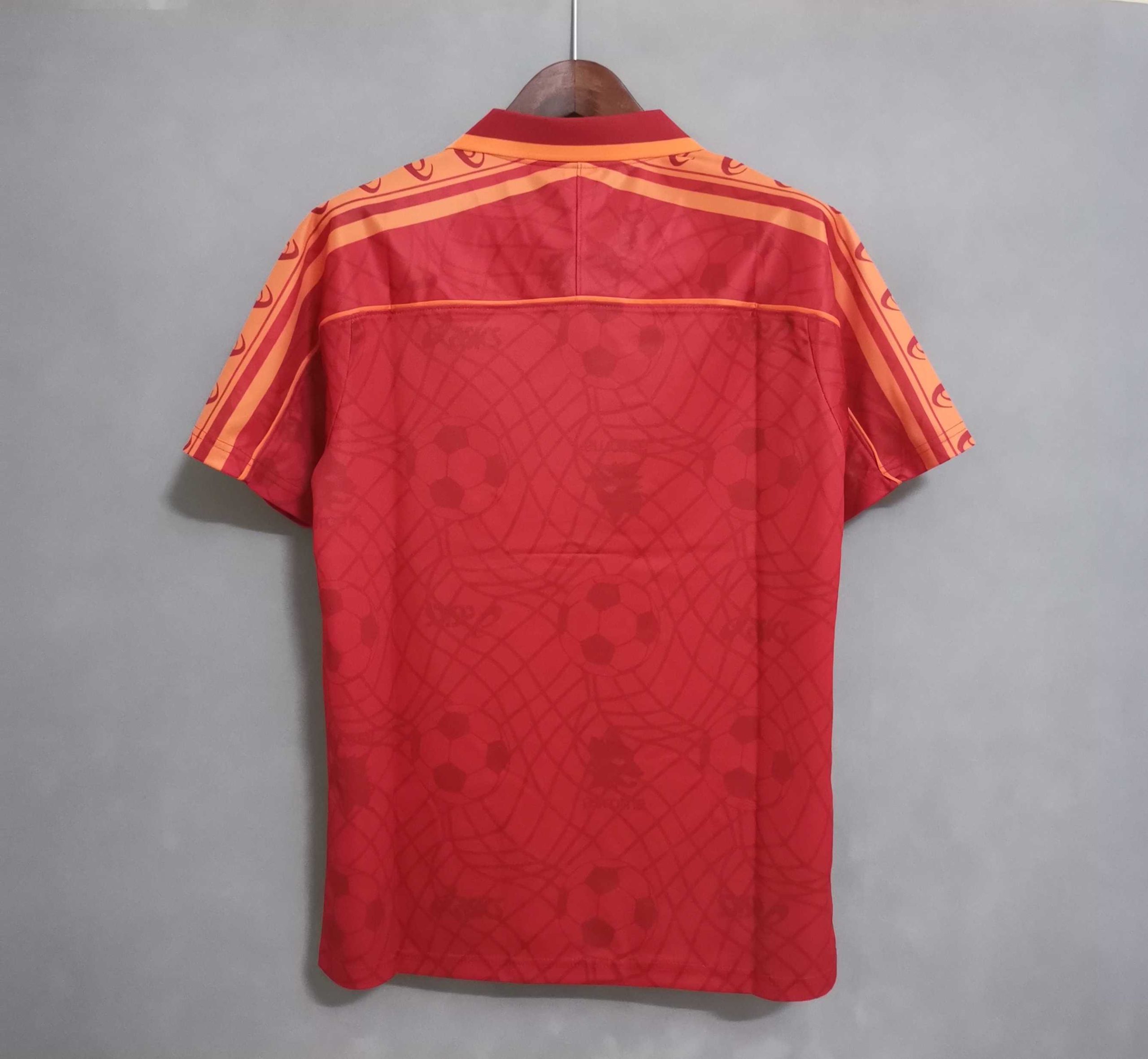Roma 1995/96 Home Retro Jersey (Fan Version) - Image 5
