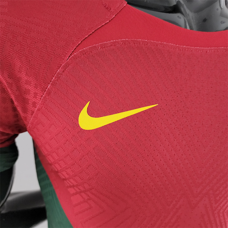 Portugal 2022 World Cup Home Retro Jersey (Player Version) - Image 3