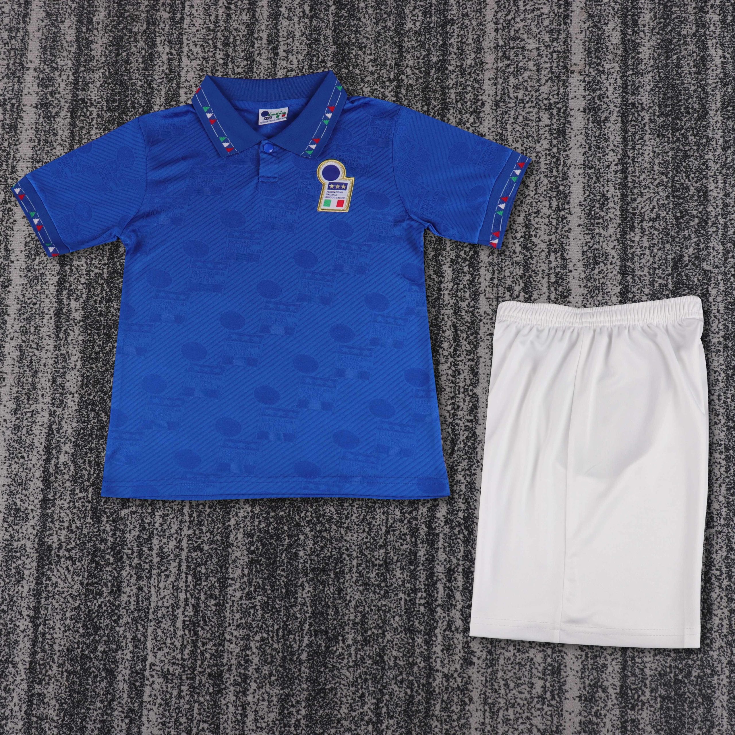 Italy 1994 World Cup Home Kids Kit